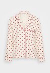 LONG SLEEVE SHIRT  - Nattøj trøjer - beige/red