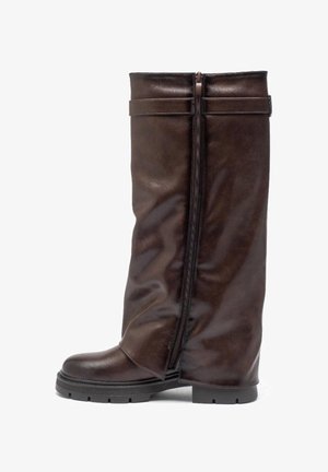 Salinyang, SALINYANG DAMEN STIEFEL STIEFEL - Bottes à plateau - braun