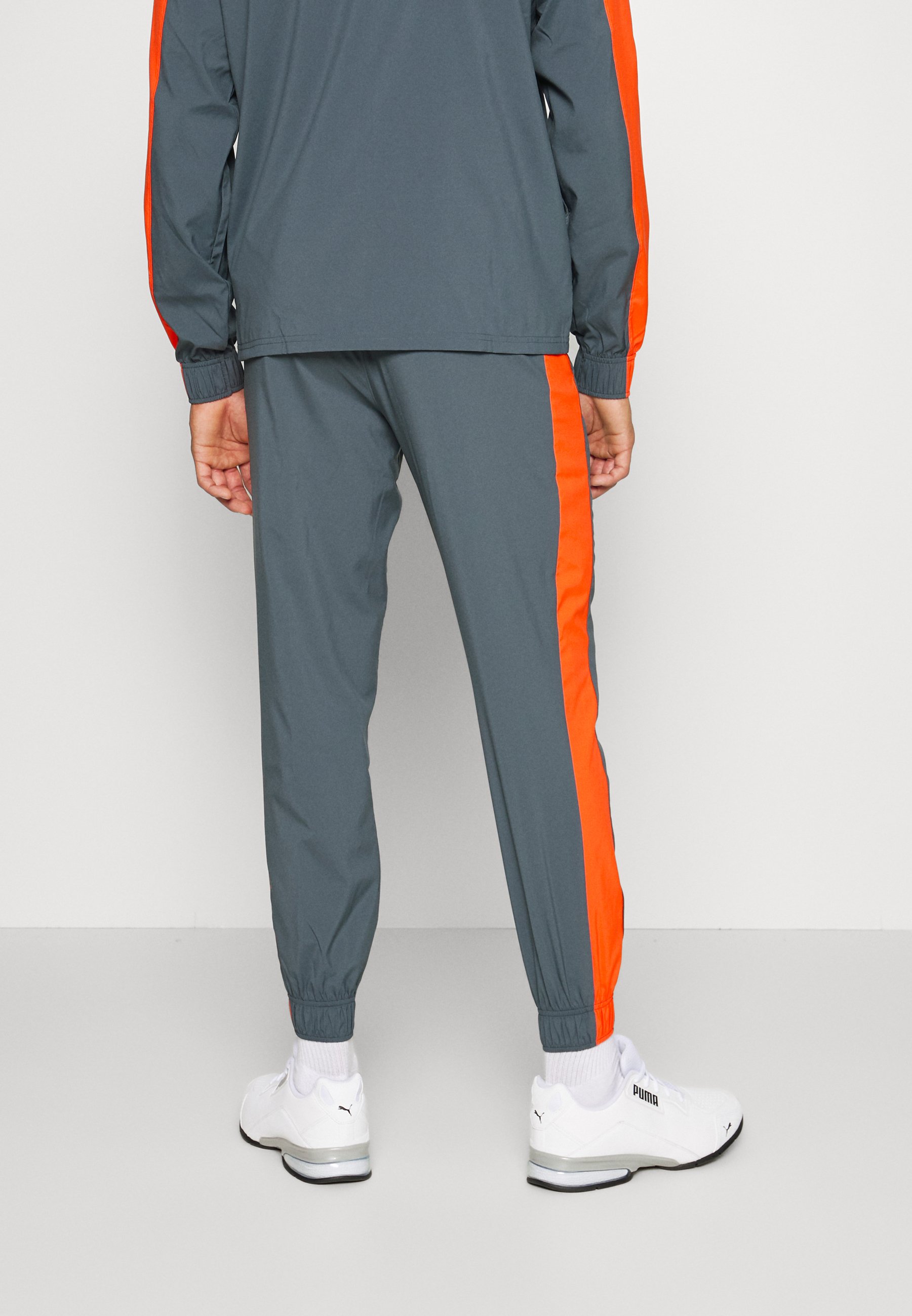 puma tracksuit orange