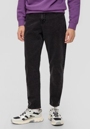 QS Jeans Tapered Fit - black