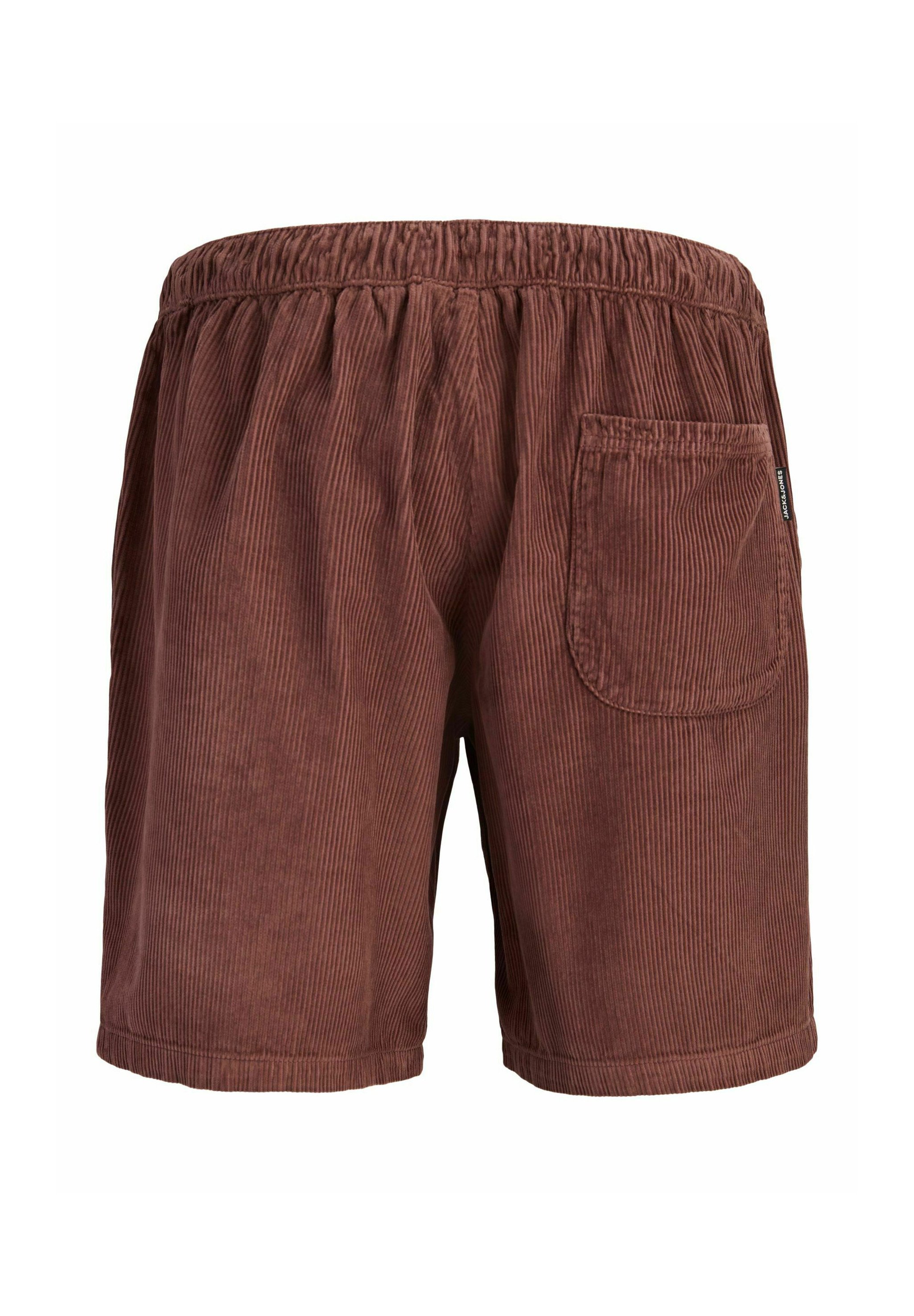 Jack & Jones Wide Leg Fit - Shorts - bitter chocolate/dark brown