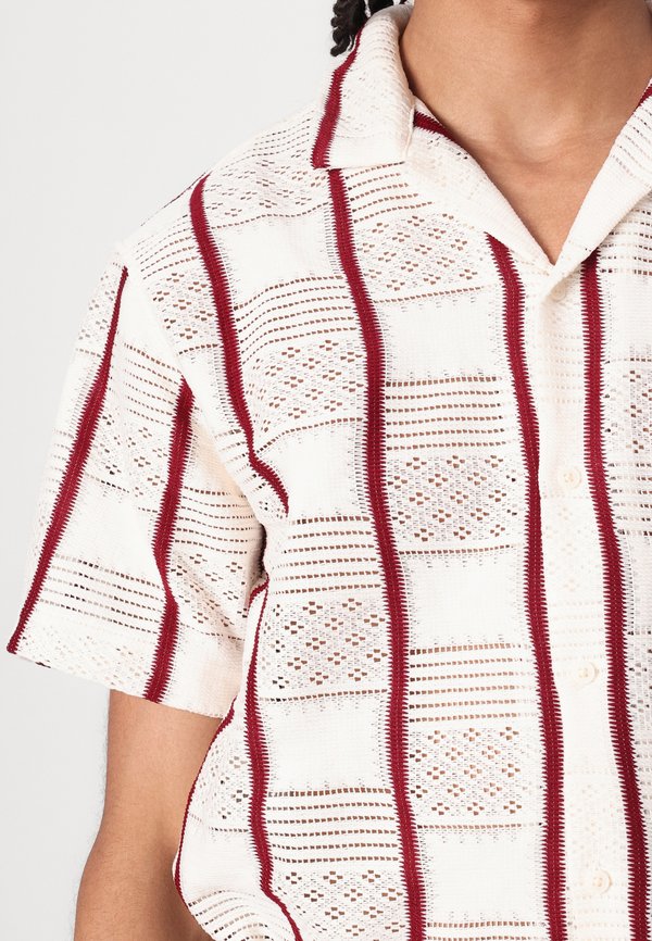 JORDIA STRIPE RESORT SHIRT - Shirt - cloud dancer2