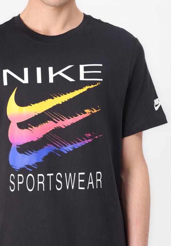 TEE - Print T-shirt - off noir3