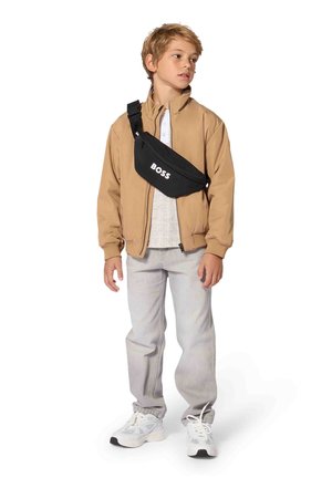 BOSS Kidswear, BLOUSON EN TWILL - Blouson Bomber - cookie