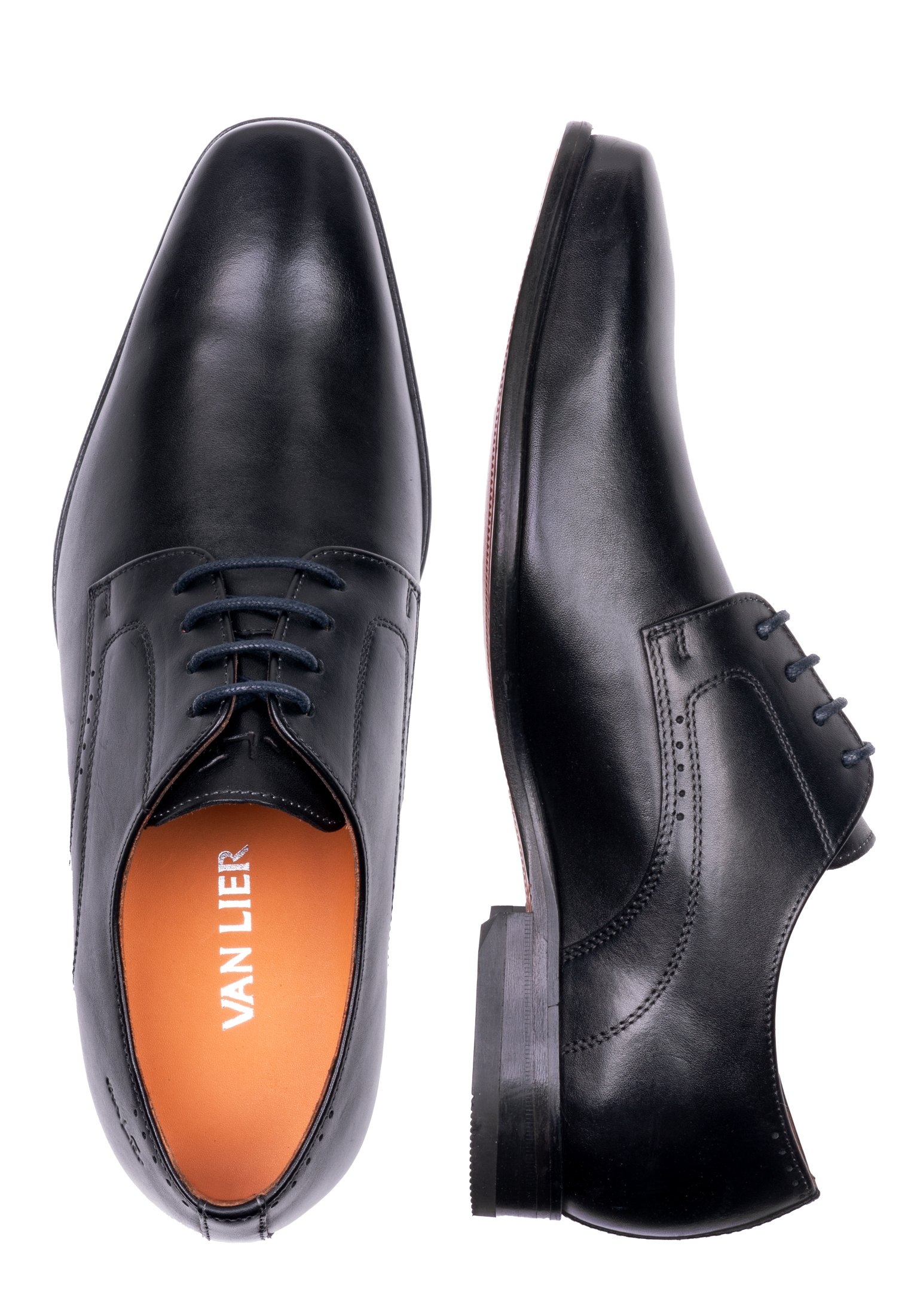Van Lier SCHOENEN RHODES - Veterschoenen - black/zwart - Zalando.nl