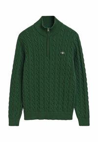 CABLE HALF - Maglione - forest green