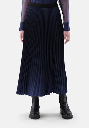Gonna a pieghe - dark blue