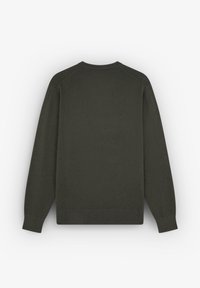 Scalpers V NECK - Strickpullover - dark khaki