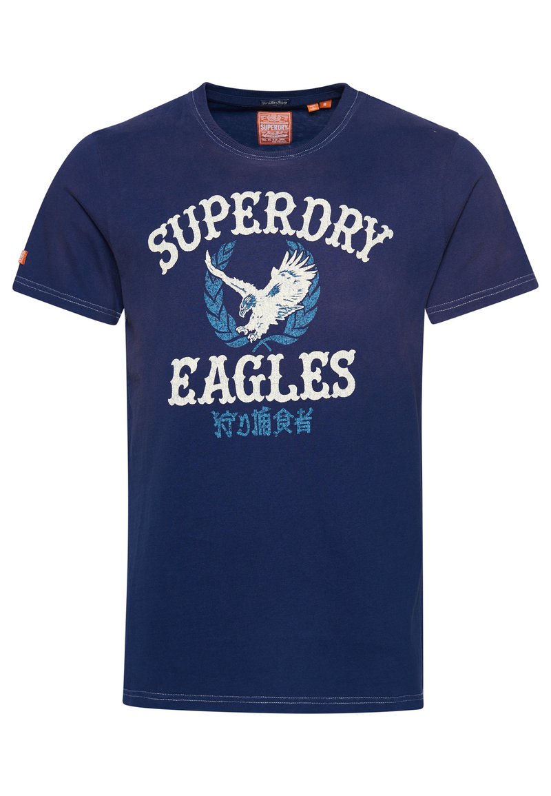 Superdry & Co T-shirt print koningsblauw Superdry & Co T-shirt print koningsblauw