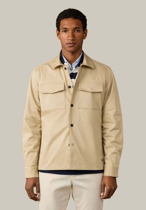 Hackett London, HACKETT LONDON SUMMER JACKET HERITAGE OVERSHIRT - Leichte Jacke - grain beige