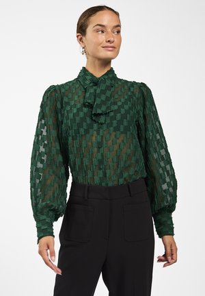 Overhemdblouse - ever green
