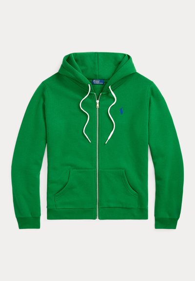Polo Ralph Lauren FLEECE FULL ZIP HOODIE - Užtrauktuku užsegamas treningas - hillside green