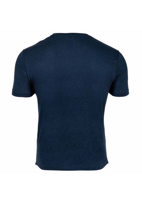 Basic T-shirt - schwarz blau weiß2