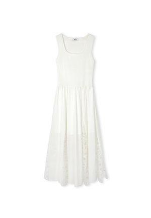 Ipekyol SQUARE NECK - Denní šaty - white