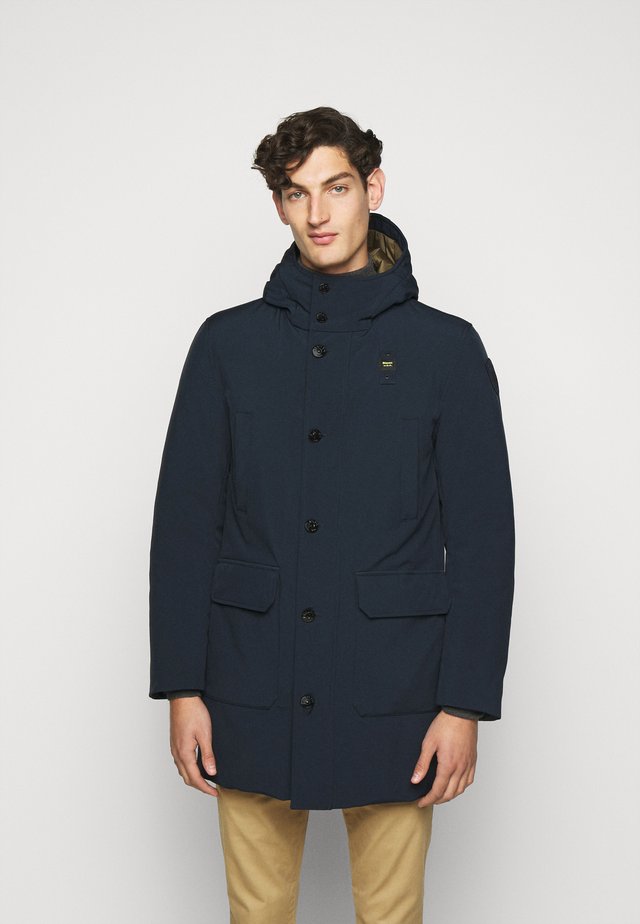 Daunenmantel - navy