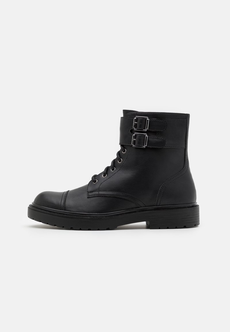 Zign Stivaletti stringati - black