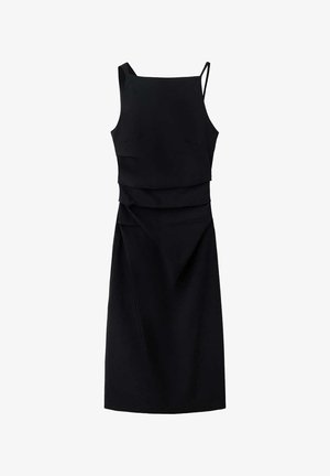 Mango, ADULT - Robe fourreau - black