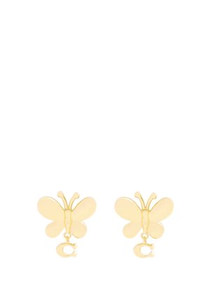 SIGNATURE C DROP - Earrings - gold-coloured