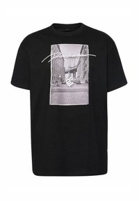Print T-shirt - black