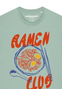 watapparel RAMEN CLUB - T-shirt imprimé - aloe
