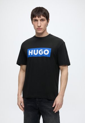 HUGO, NICO - T-shirt con stampa - black