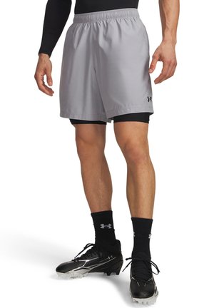 Under Armour, SPODENKI MĘSKIE UA TECH WOVEN 7IN - Short de sport - mod gray black