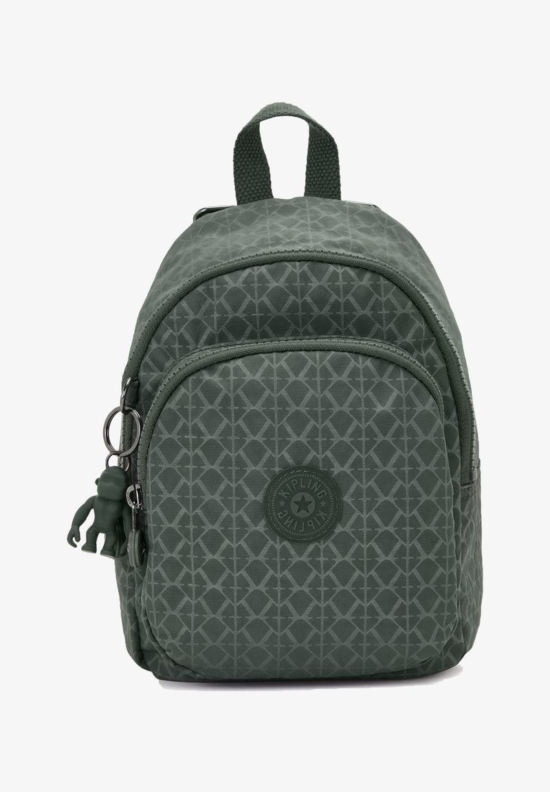 Kipling NEW DELIA COMPACT - Mochila - sign green embosse