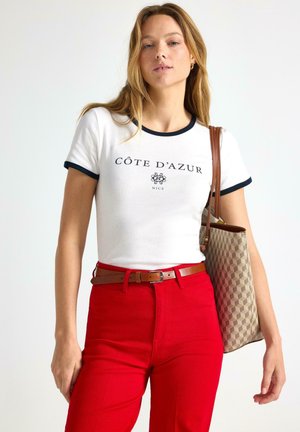 Print T-shirt - off white