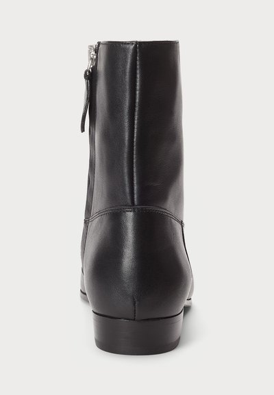 Polo Ralph Lauren CALFSKIN ANKLE BOOT - Klasični gležnjarji - black