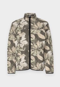 ONSEMILIO FULL ZIP HIGH NECK UNISEX - Fleece jacket - grey