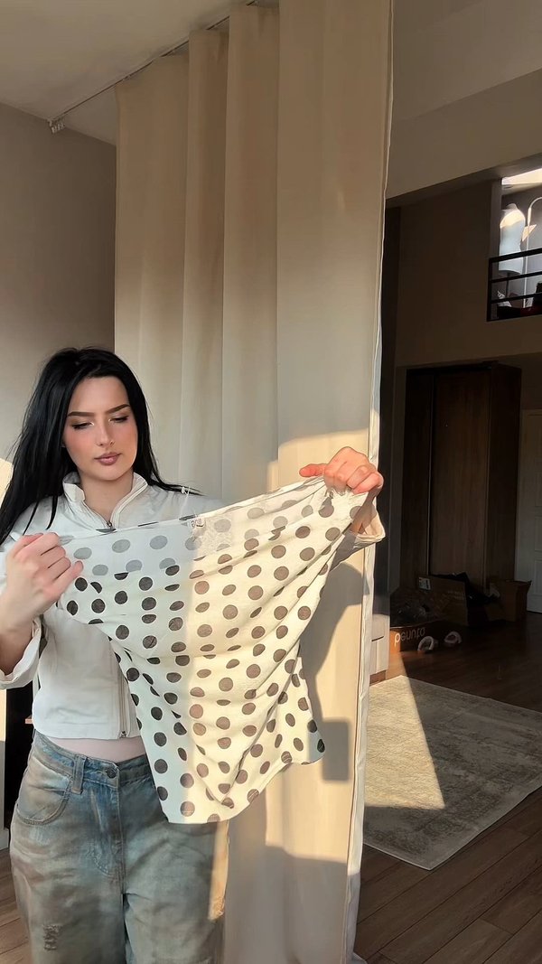 FIA SPOT - Print T-shirt - cream2