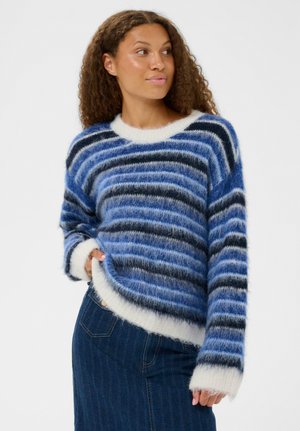 Pulóver - k blue ice navy stripes