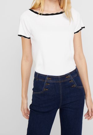 T-shirt print - white