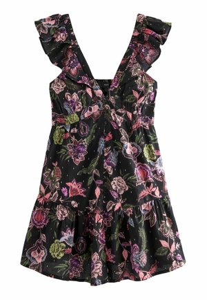 Vapaa-ajan mekko - black pink