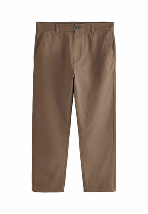 Next, STRAIGHT FIT CHINO TROUSERS . - Bukser - tan brown