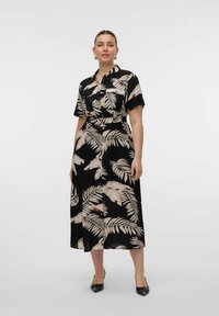 Vero Moda Curve Skjortekjole - black
