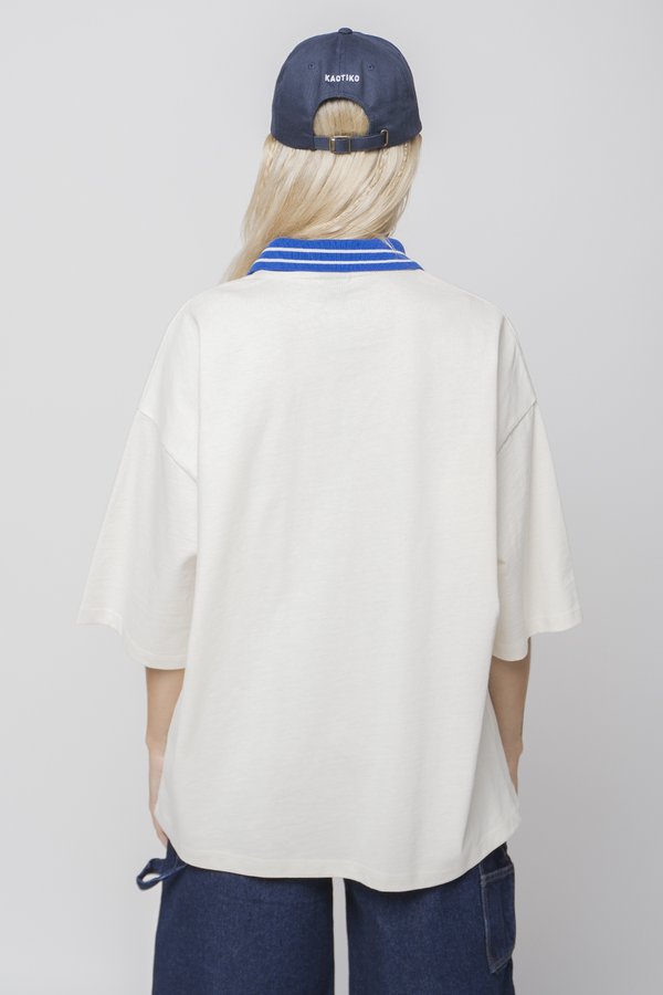 BURNING REBELLION UNISEX - Polo shirt - ivory4