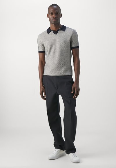 ASPESI Poloshirt - navy/white