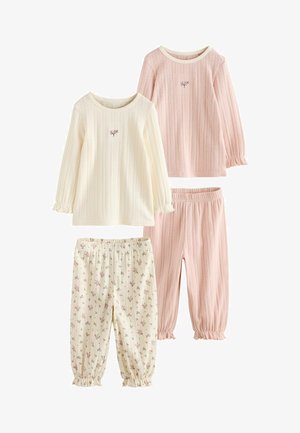 Next, POINTELLE JOGGER PYJAMAS 2 PACK SET - Nachtwäsche Set - pink
