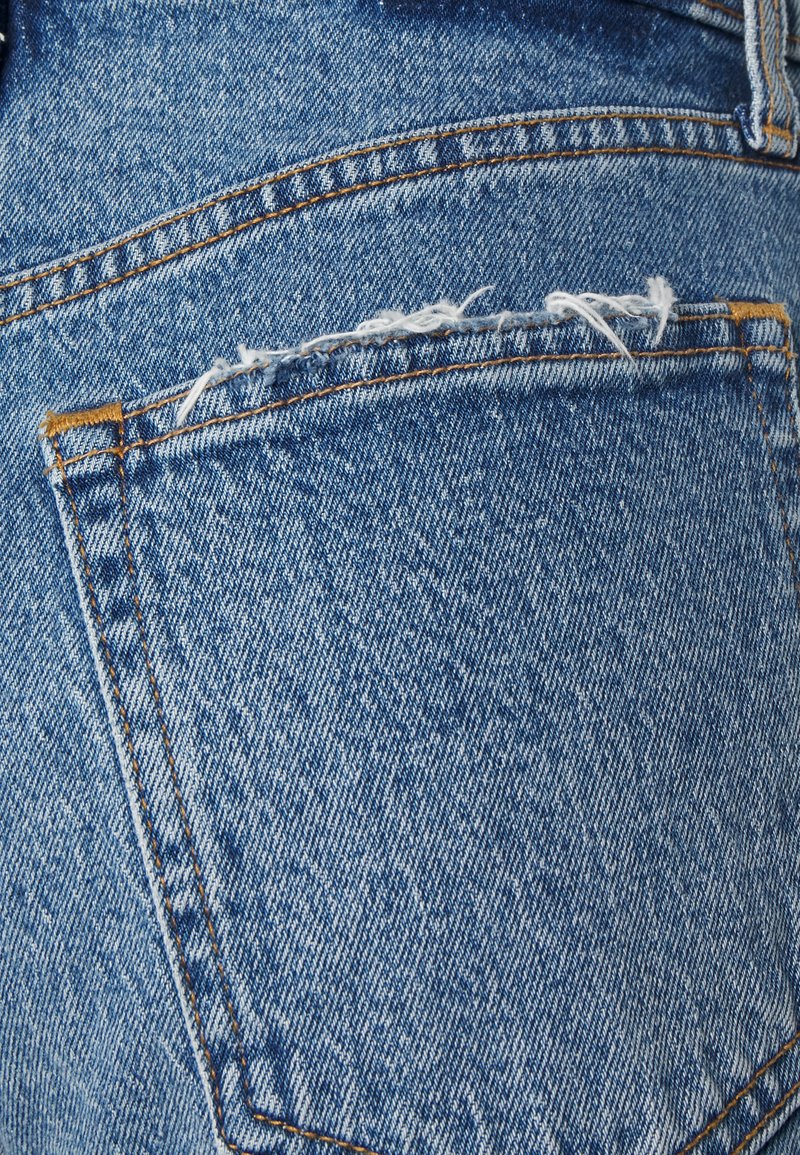 Damen Kleider | Abercrombie & Fitch CURVY MOM Jeans Shorts blue denim - CD59600 Damen Kleider | Abercrombie & Fitch CURVY MOM Jeans Shorts blue denim - CD59600