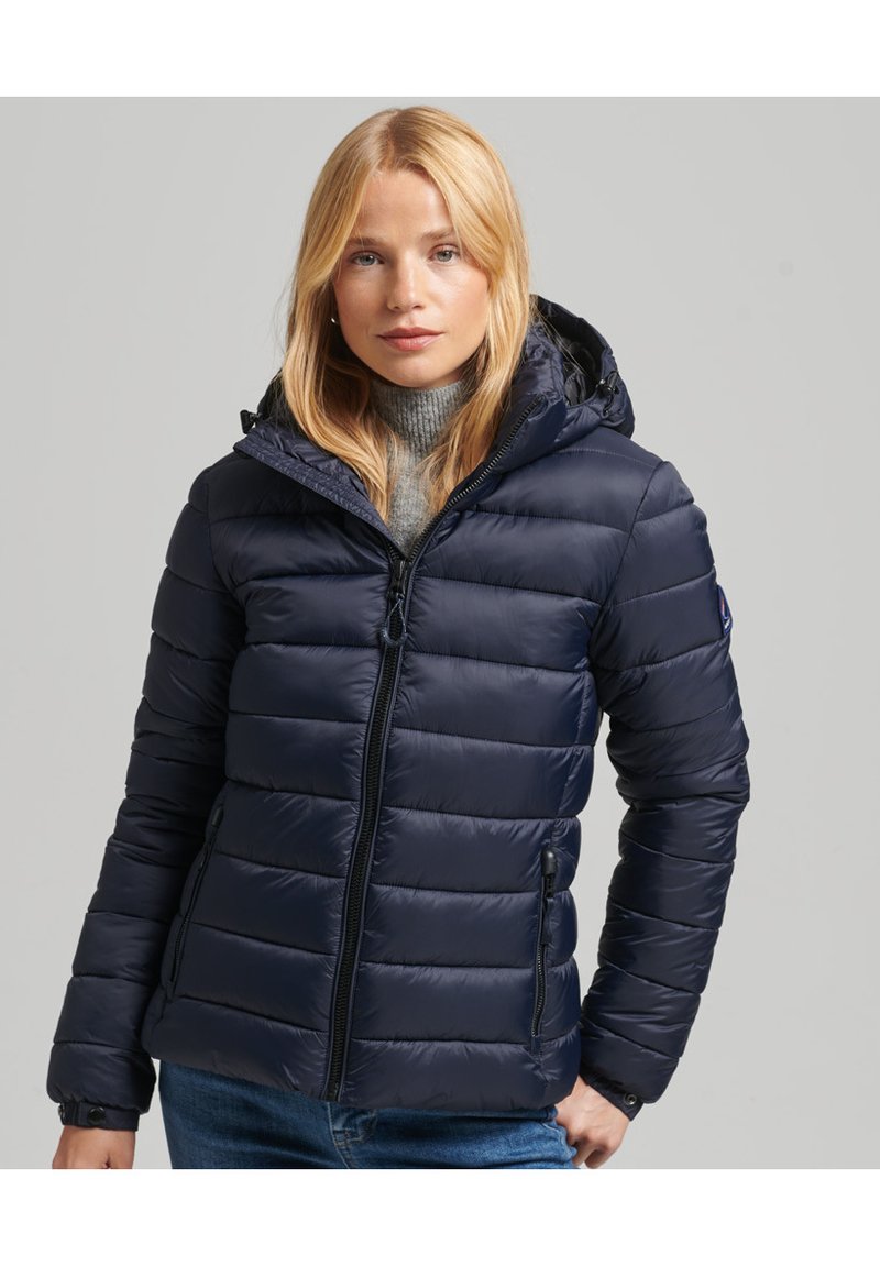 Superdry CLASSIC FUJI PUFFER Winter jacket eclipse navy/blue Zalando.de