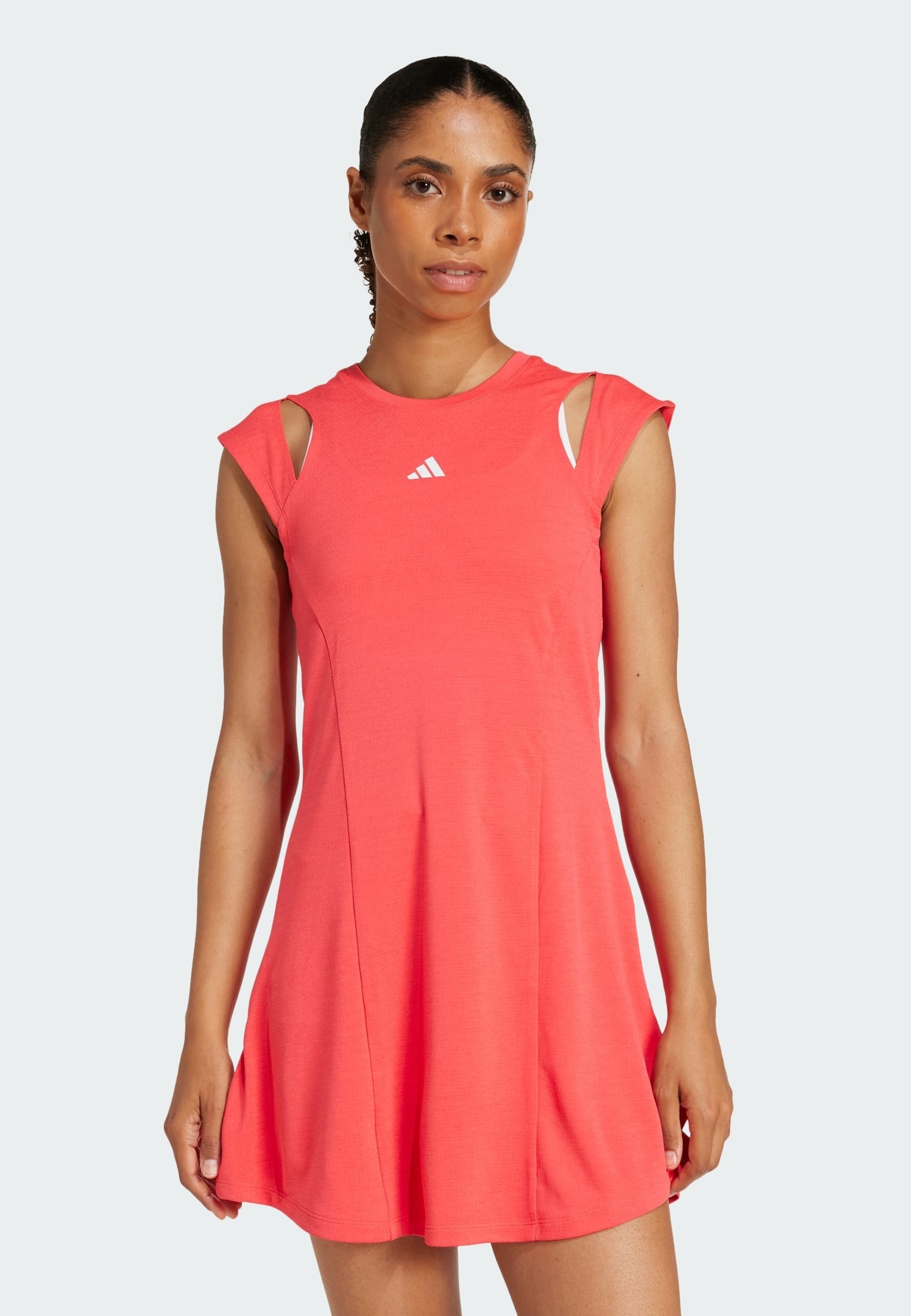 open lace back dress Free People Movement Orange Athletic Dress- Size M – The Saved Collection main image 1