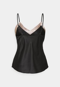 LingaDore SET - Nattøj sæt - black/champagne