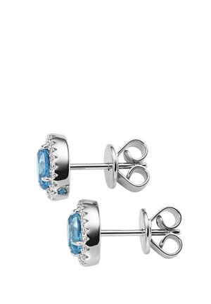 ZIERSTEINE ZIRKONIA - Ohrringe - blau