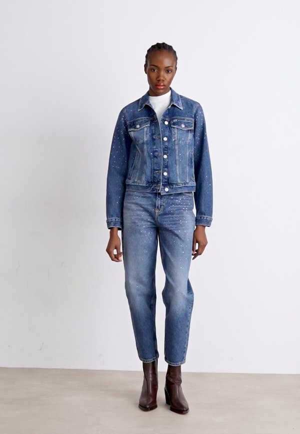 CLASSIC TRUCKER - Denim jacket - denim medium4