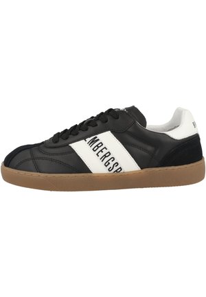 RECOBA - Matalavartiset tennarit - black/white