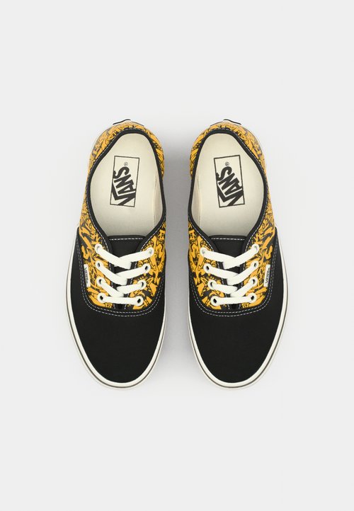 Vans AUTHENTIC UNISEX - Trainers - black/yellow — foto 6