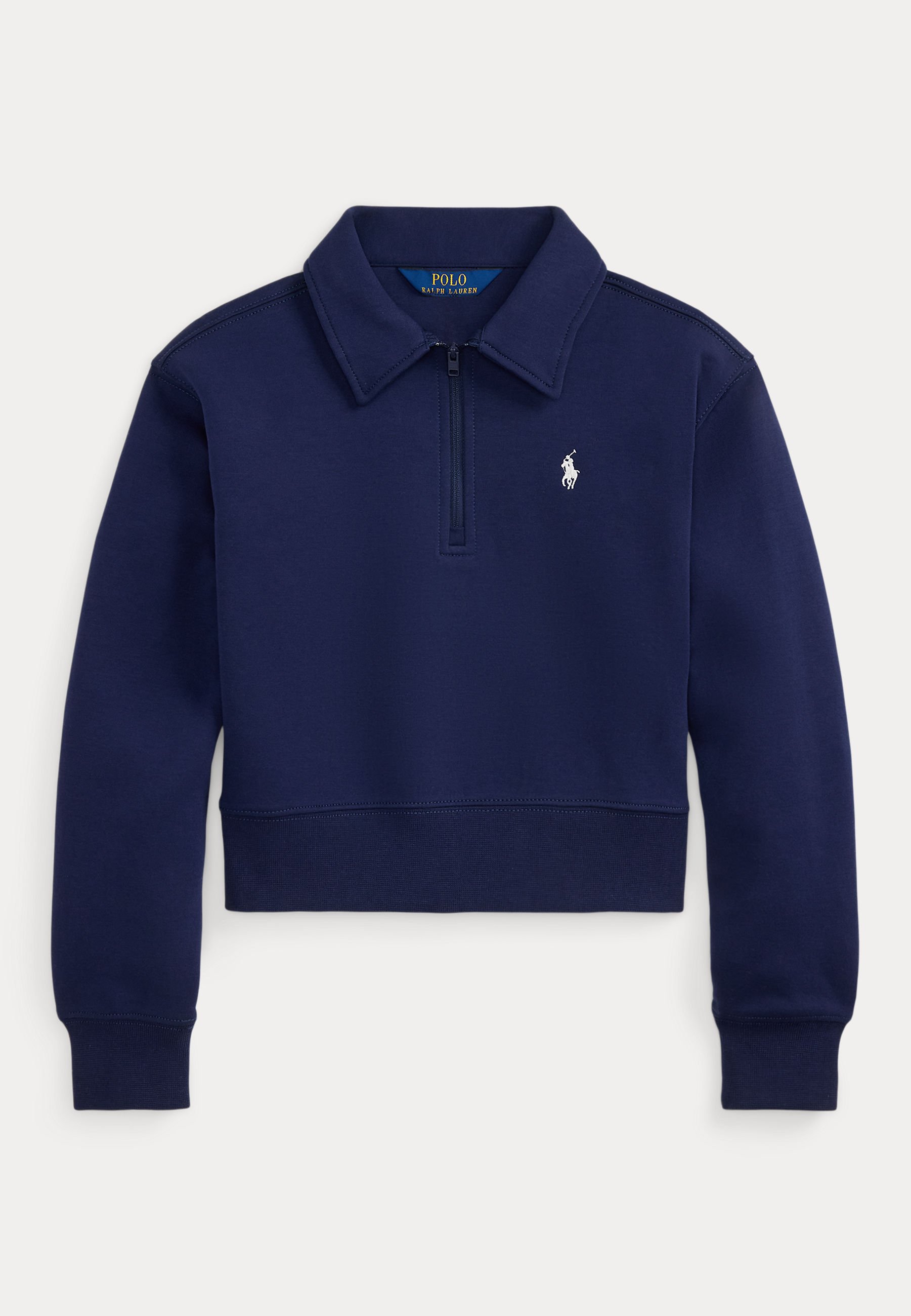 Polo Ralph Lauren BIG PONY DOUBLE-KNIT QUARTER PULLOVER 7-14Y