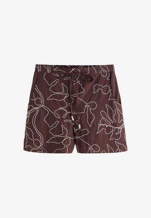 Next, REGULAR FIT - CORNELLI SUMMER - Pantaloni scurți - chocolate brown