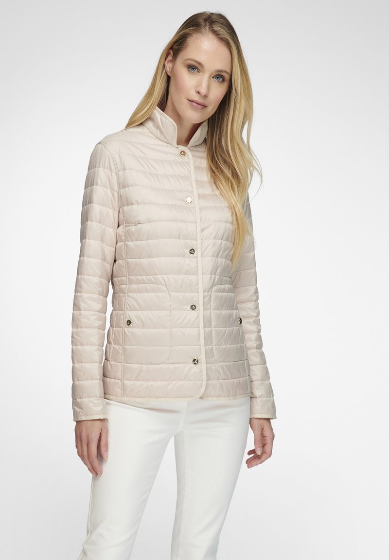 Damen Leichte Jacken | Basler REVERSIBLE Übergangsjacke hellbeige multicolor/beige - OA98090 Damen Leichte Jacken | Basler REVERSIBLE Übergangsjacke hellbeige multicolor/beige - OA98090